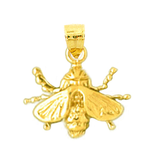 Image of ID 1 14K Gold Bee Charm