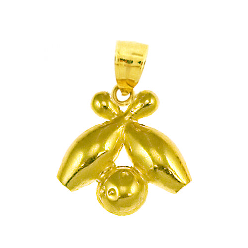 Image of ID 1 14K Gold Bowling Charm