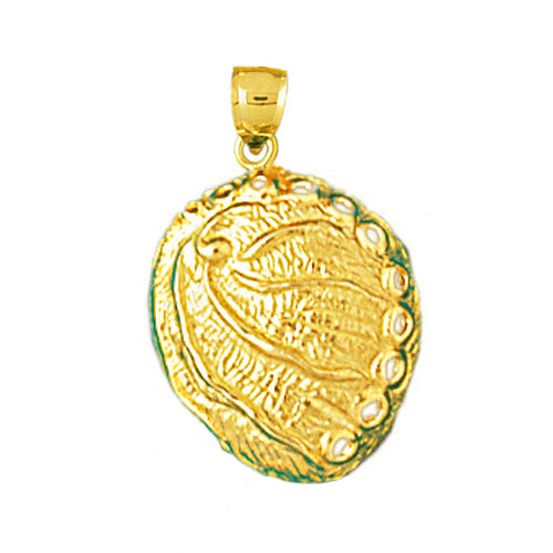 Image of ID 1 14K Gold Gastropod Mollusc Seashell Charm