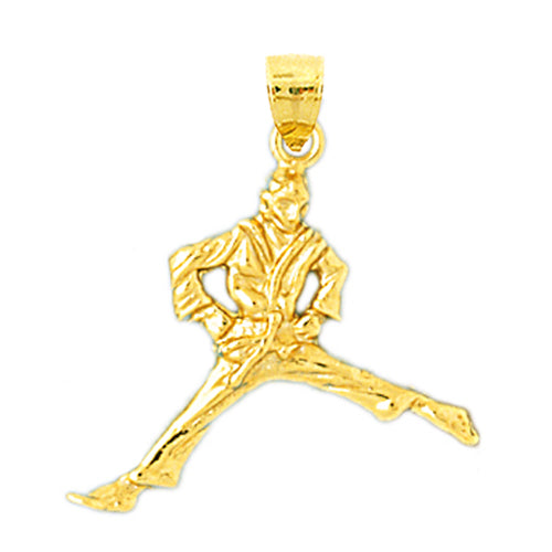 Image of ID 1 14K Gold Karate Martial Art Charm