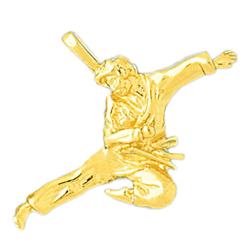 Image of ID 1 14K Gold Martial Art Pendant
