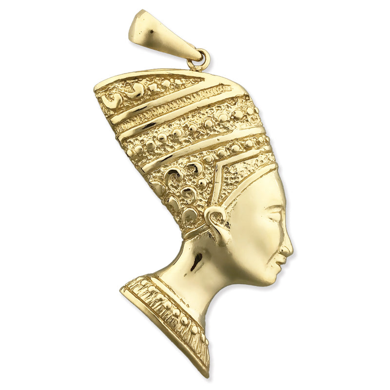 Image of ID 1 14K Gold Nefertiti Pendant