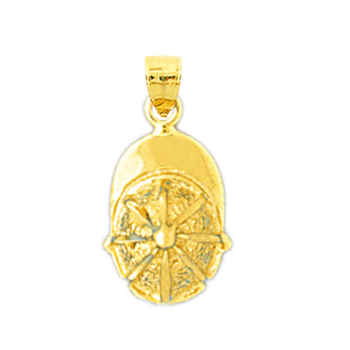 Image of ID 1 14K Gold Polo Cap Charm