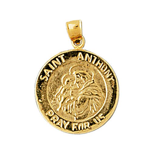 Image of ID 1 14K Gold Saint Anthony Charm