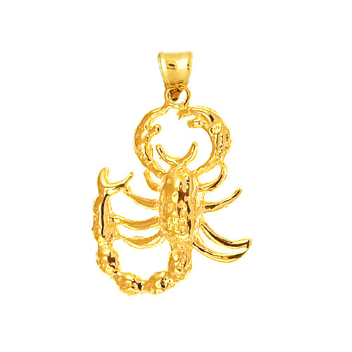Image of ID 1 14K Gold Scorpion Charm