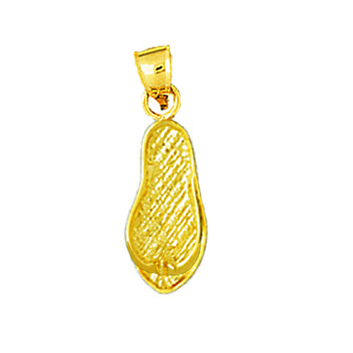 Image of ID 1 14K Gold Small Flip Flop Charm