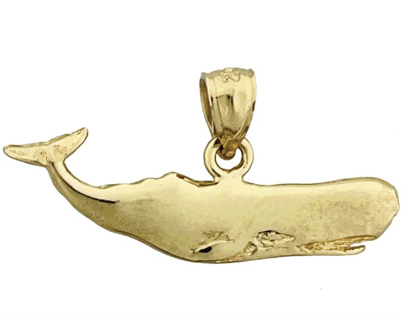Image of ID 1 14K Gold Sperm Whale