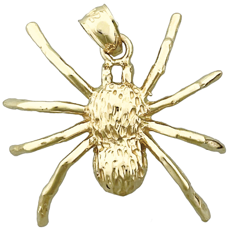 Image of ID 1 14K Gold Spider Pendant