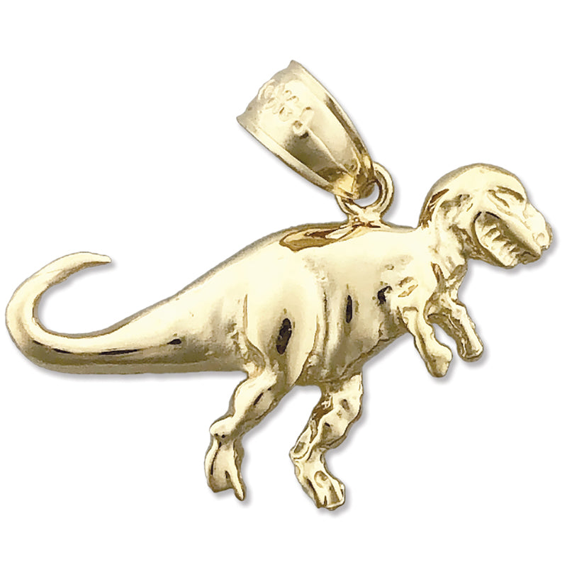 Image of ID 1 14K Gold T Rex Charm