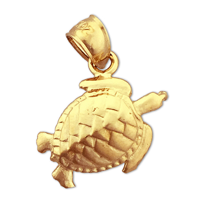Image of ID 1 14K Gold Turtle Charm