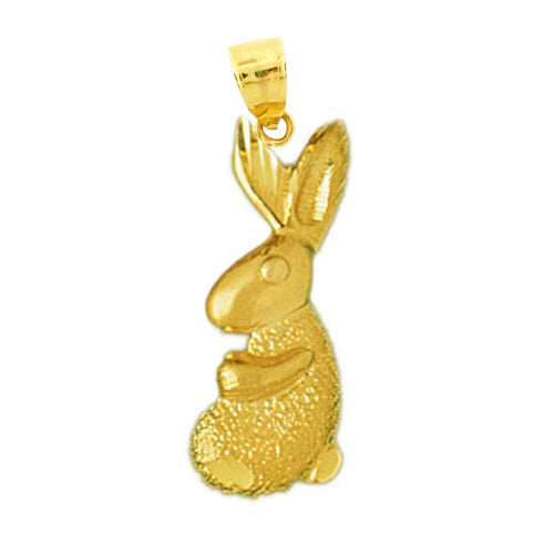 Image of ID 1 14K Gold Velveteen Rabbit Charm