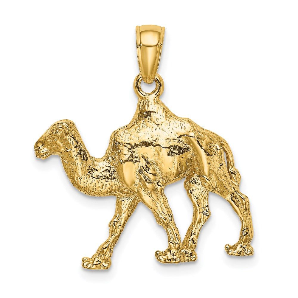 Image of ID 1 14k Yellow Gold 3-D Camel Charm