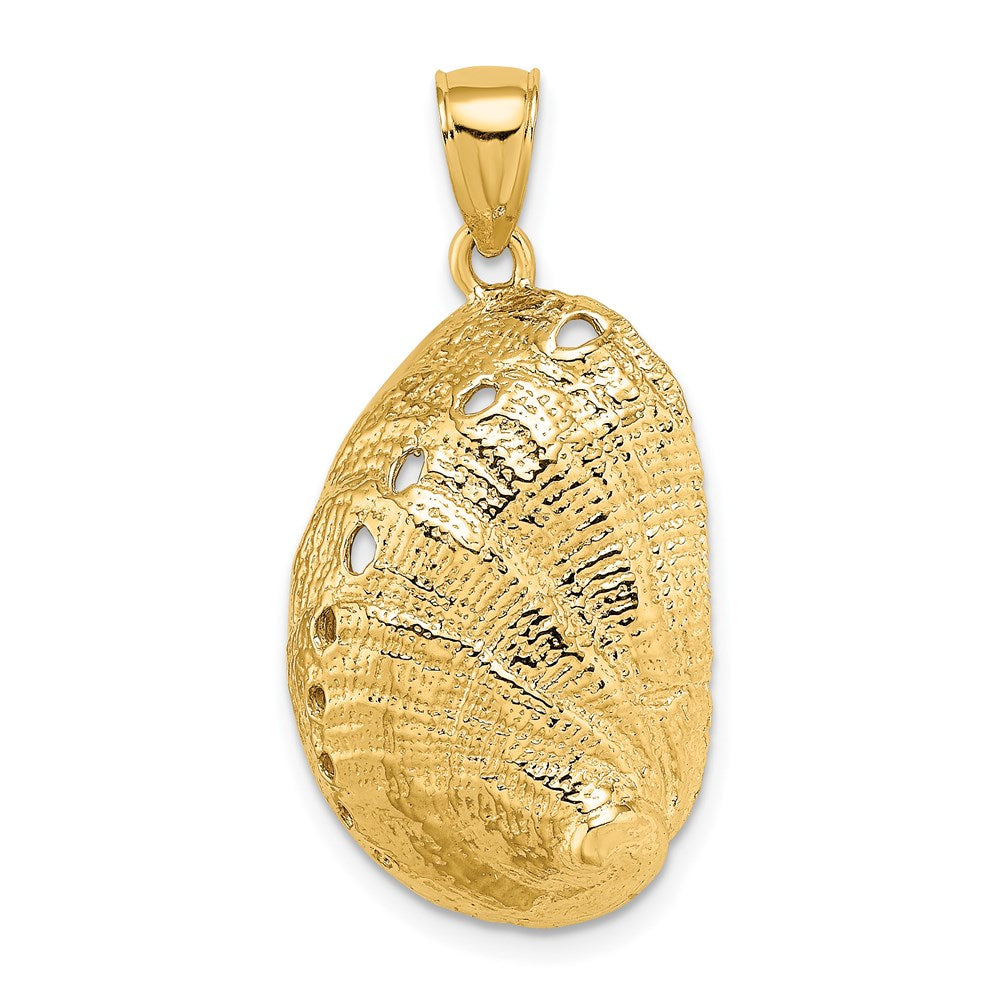 Image of ID 1 14k Yellow Gold Abalone Shell Charm