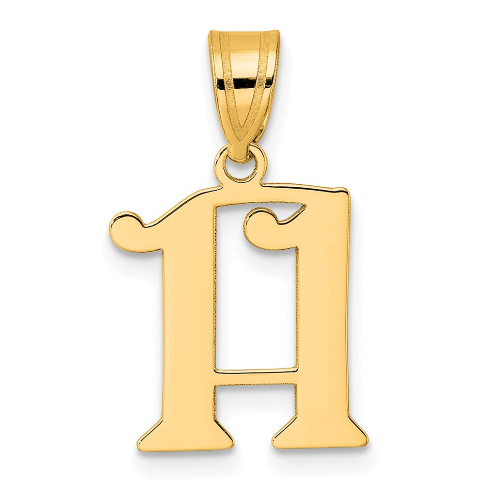 Image of ID 1 14k Yellow Gold Polished Number 11 Pendant