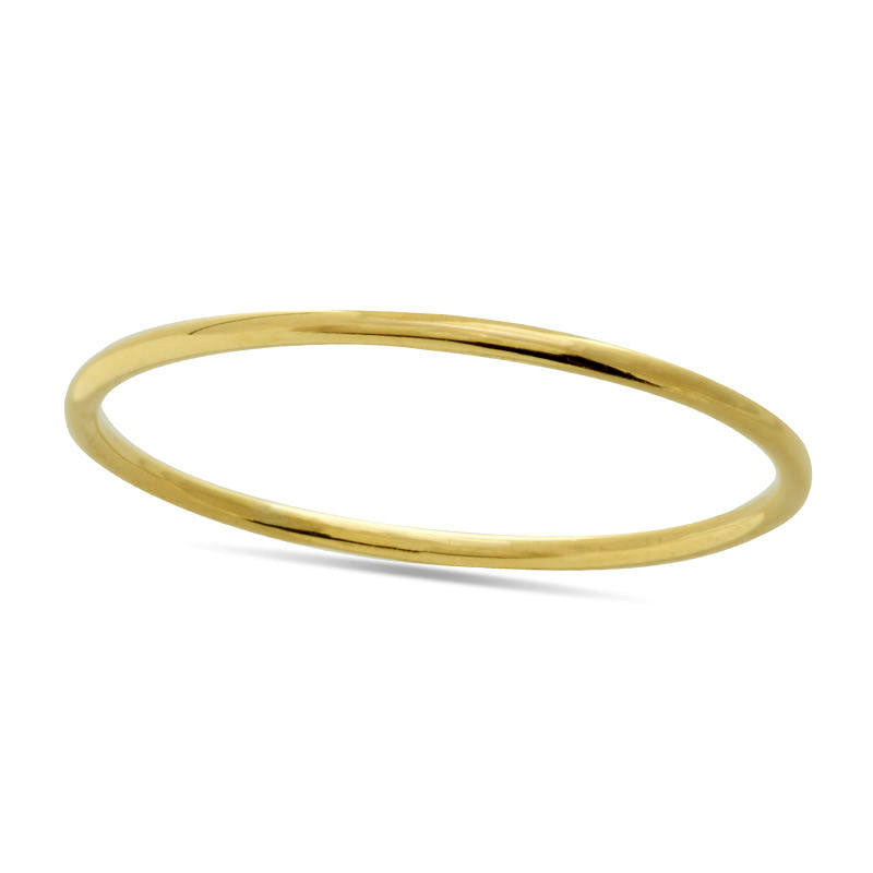 Image of ID 1 Ladies' 10mm Stackable Band in Solid 14K Gold - Size 7