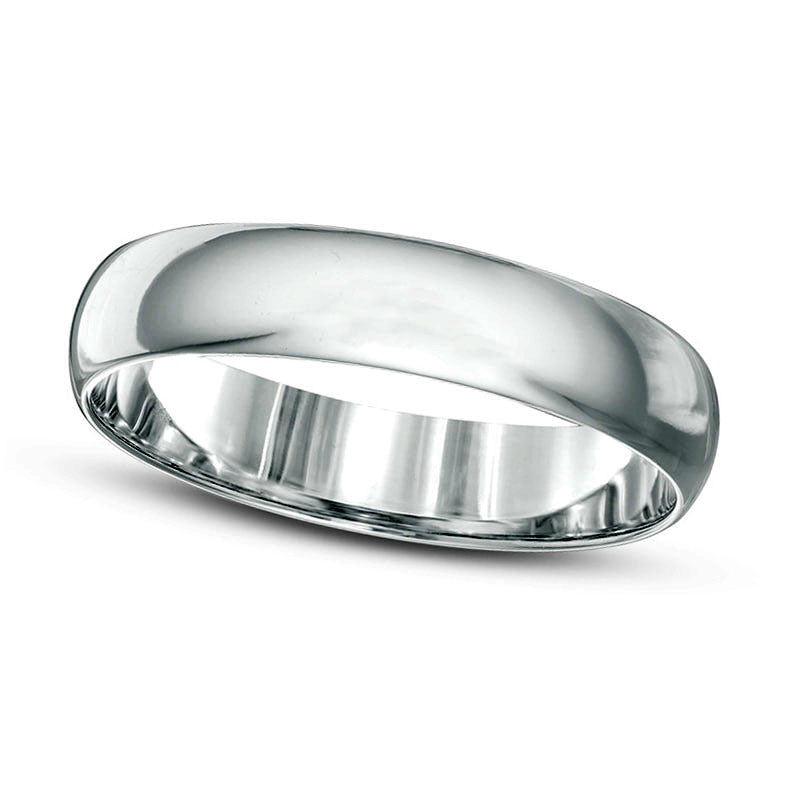 Image of ID 1 Ladies' 40mm Wedding Band in Solid 10K White Gold