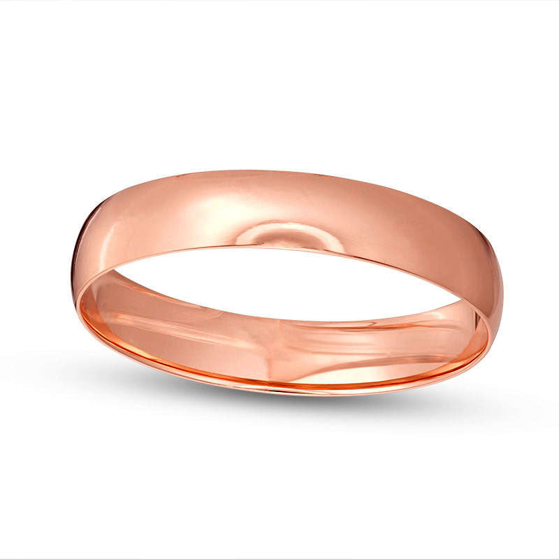 Image of ID 1 Ladies' 40mm Wedding Band in Solid 14K Rose Gold