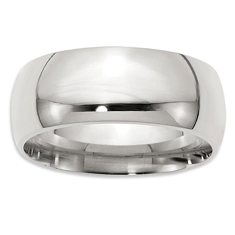 Image of ID 1 Men's 90mm Comfort Fit Wedding Band in Sterling Silver