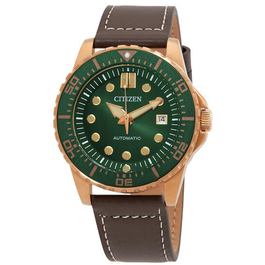 Image of ID 1 Original Citizen Automatic Green Dial Men's Watch NJ0173-18X