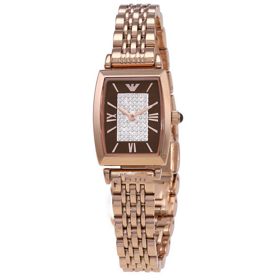 Image of ID 1 Original Emporio Armani Quartz Brown Dial Ladies Watch AR11407