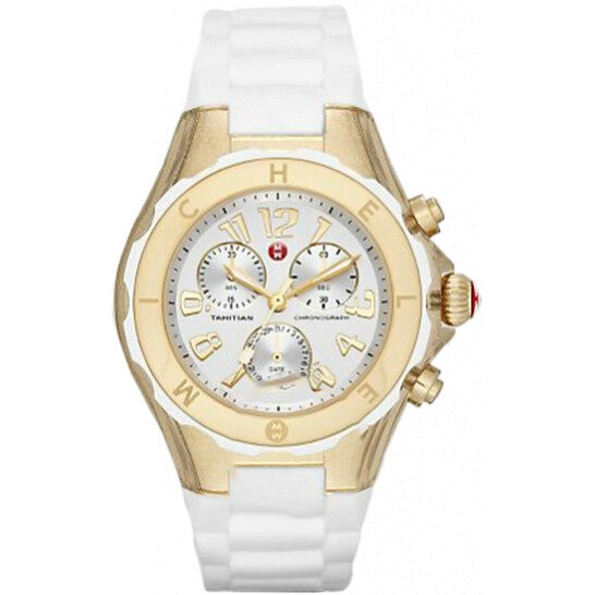 Image of ID 1 Original Michele Tahitian Jelly Bean Chronograph Ladies Watch MWW12F000077