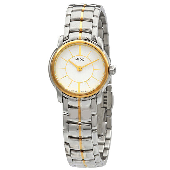 Image of ID 1 Original Mido Baccara Quartz White Dial Ladies Watch M74459161