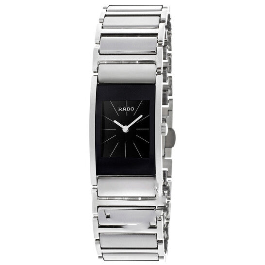 Image of ID 1 Original Rado Integral Quartz Black Dial Ladies Watch R20786159