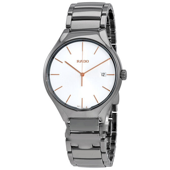 Image of ID 1 Original Rado True White Dial Ceramic Men's Watch R27239102