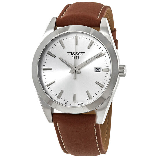 Image of ID 1 Original Tissot Gentleman Quartz Silver Dial Men's Watch T1274101603100