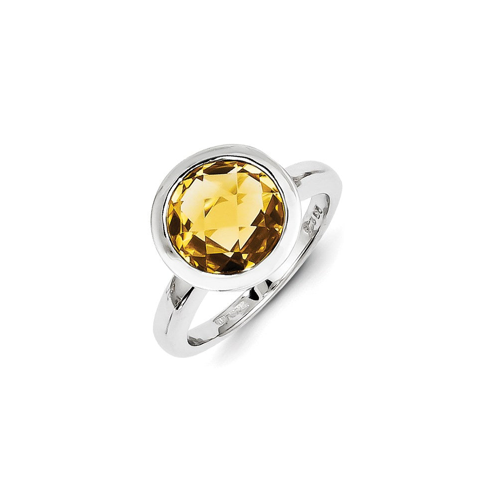 Image of ID 1 Sterling Silver Citrine Ring