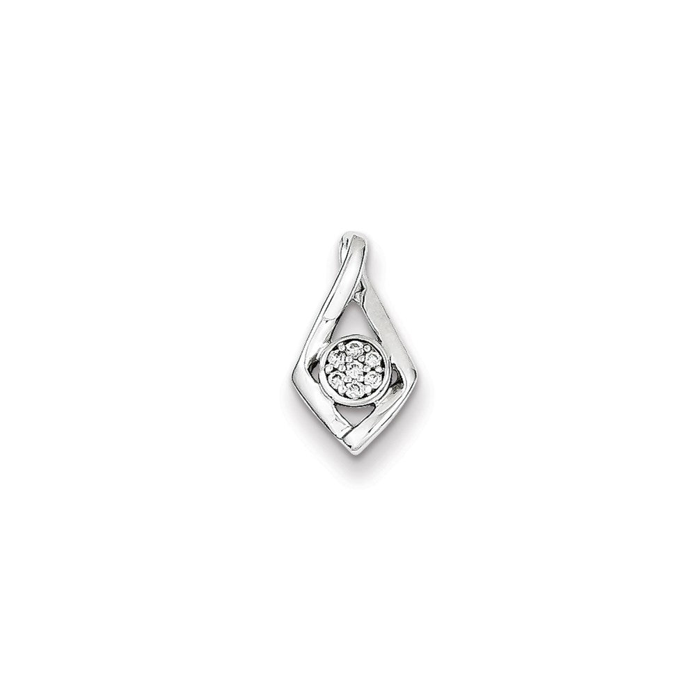 Image of ID 1 Sterling Silver Diamond Fashion Pendant