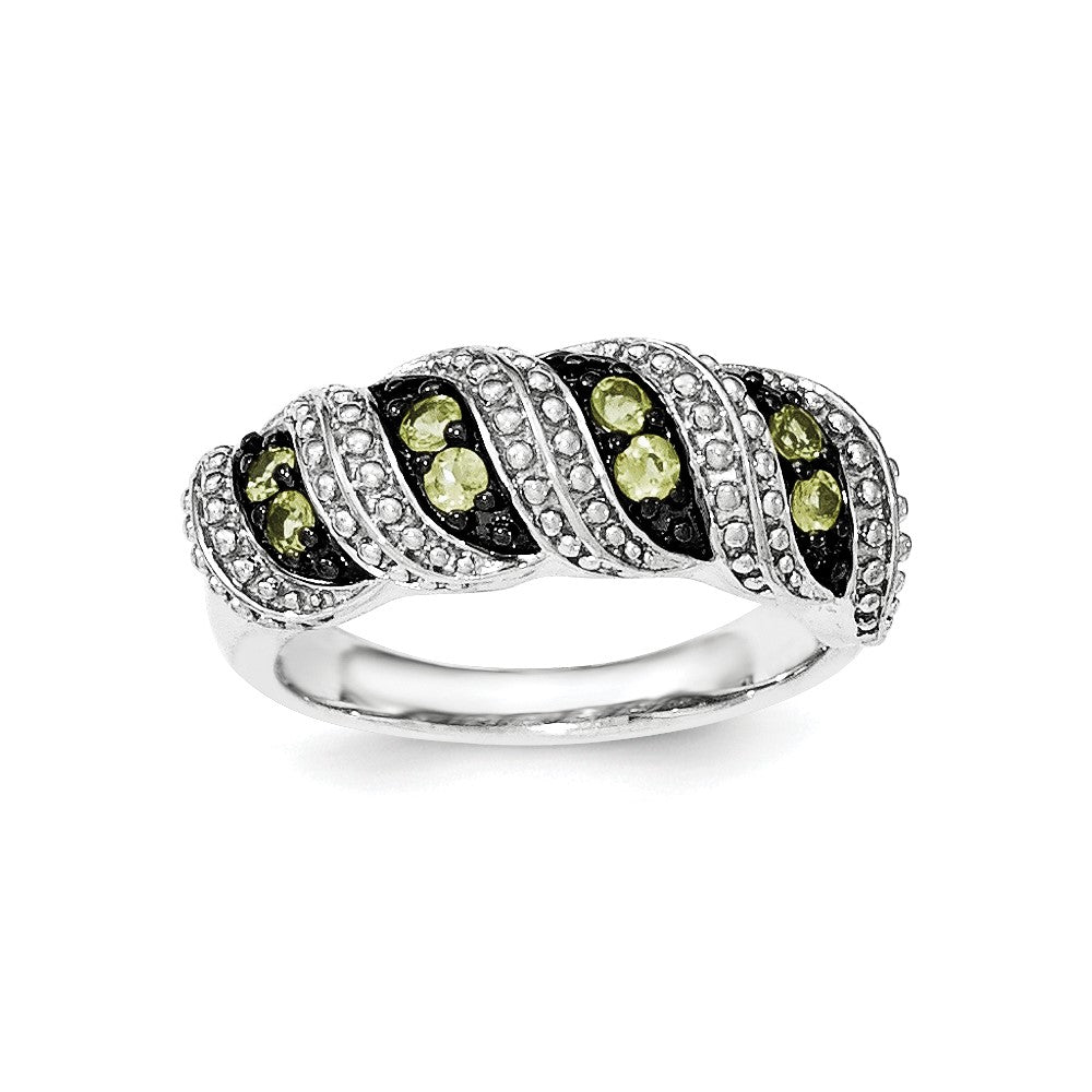 Image of ID 1 Sterling Silver Peridot Ring