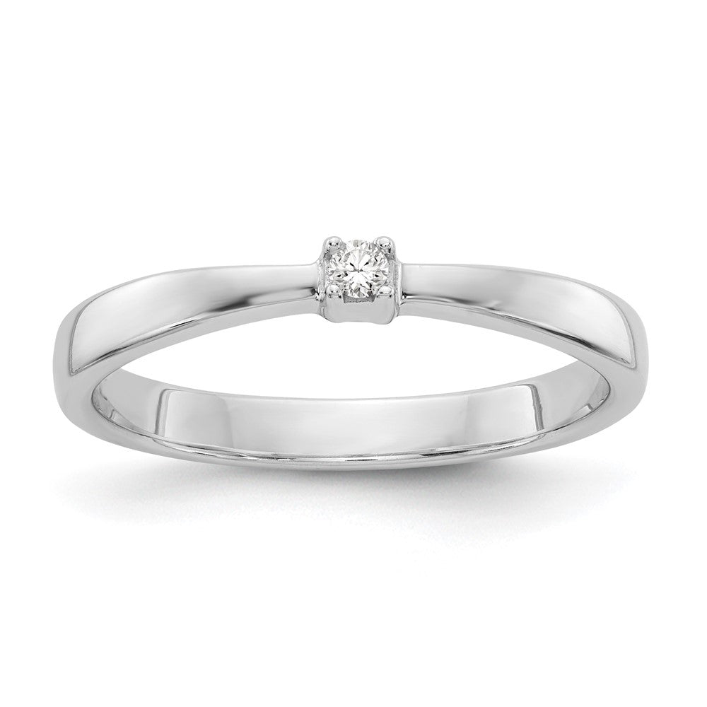 Image of ID 1 White Ice Sterling Silver Rhodium-plated Diamond Ring