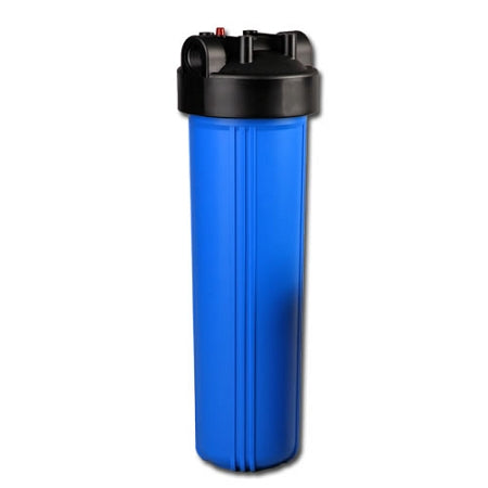 Image of ID 1190372215 PureT - B908 Series - 20" Big Blue Double O-Ring Filter Housing Black Cap / Blue Sump