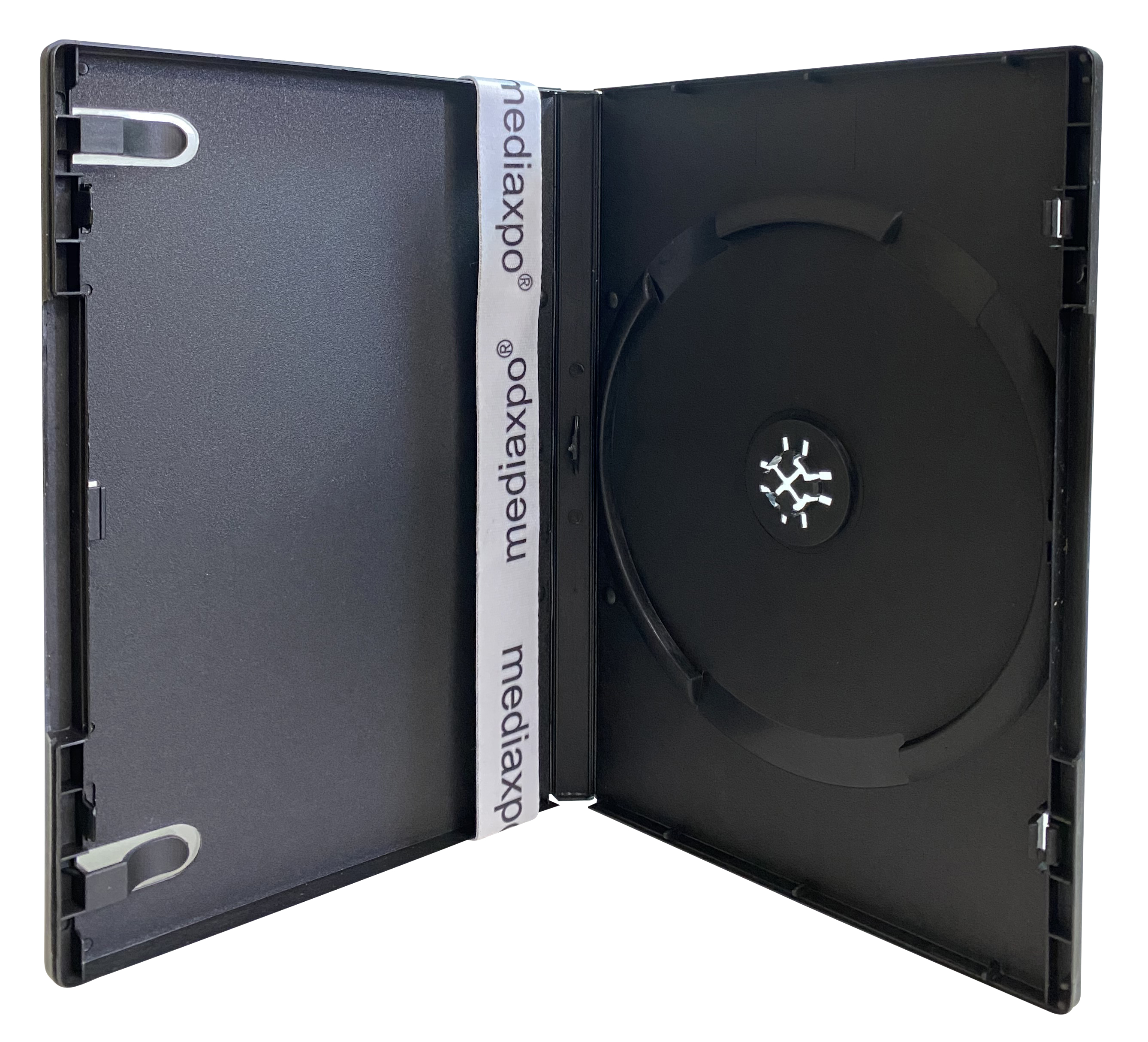 Image of ID 1214259120 1200 STANDARD Black Single DVD Cases 14MM