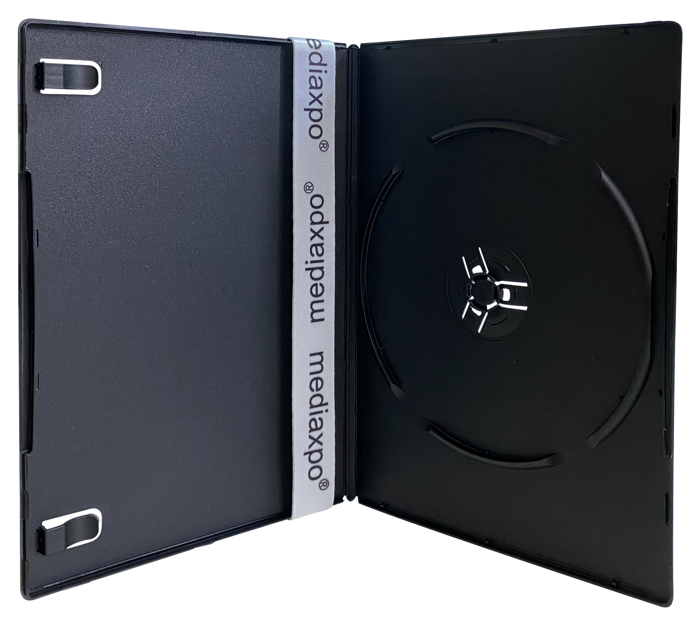 Image of ID 1214259173 200 PREMIUM SLIM Black Single DVD Cases 7MM (100% New Material)