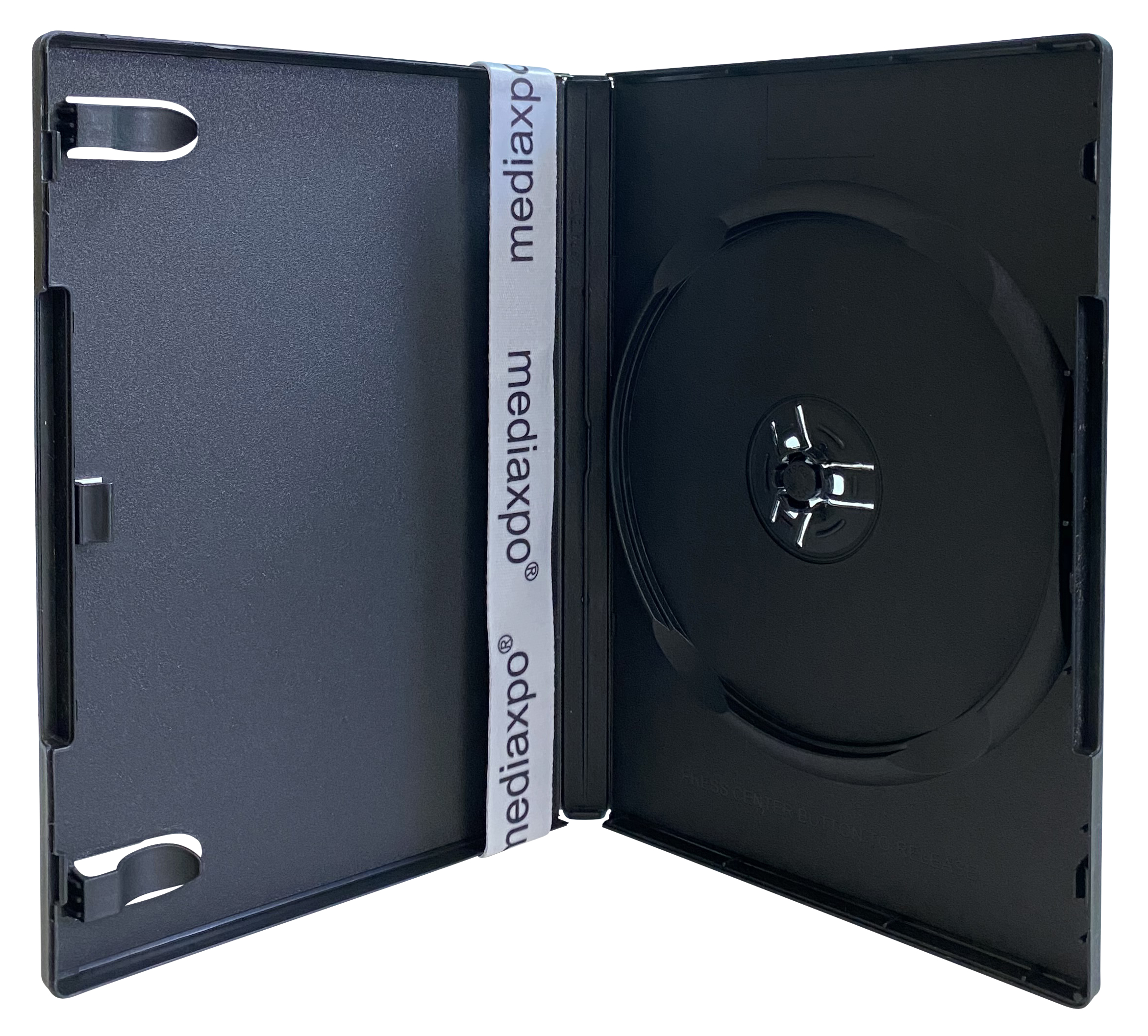Image of ID 1214259190 1200 STANDARD Black Single DVD Cases 14MM (Machinable Quality)
