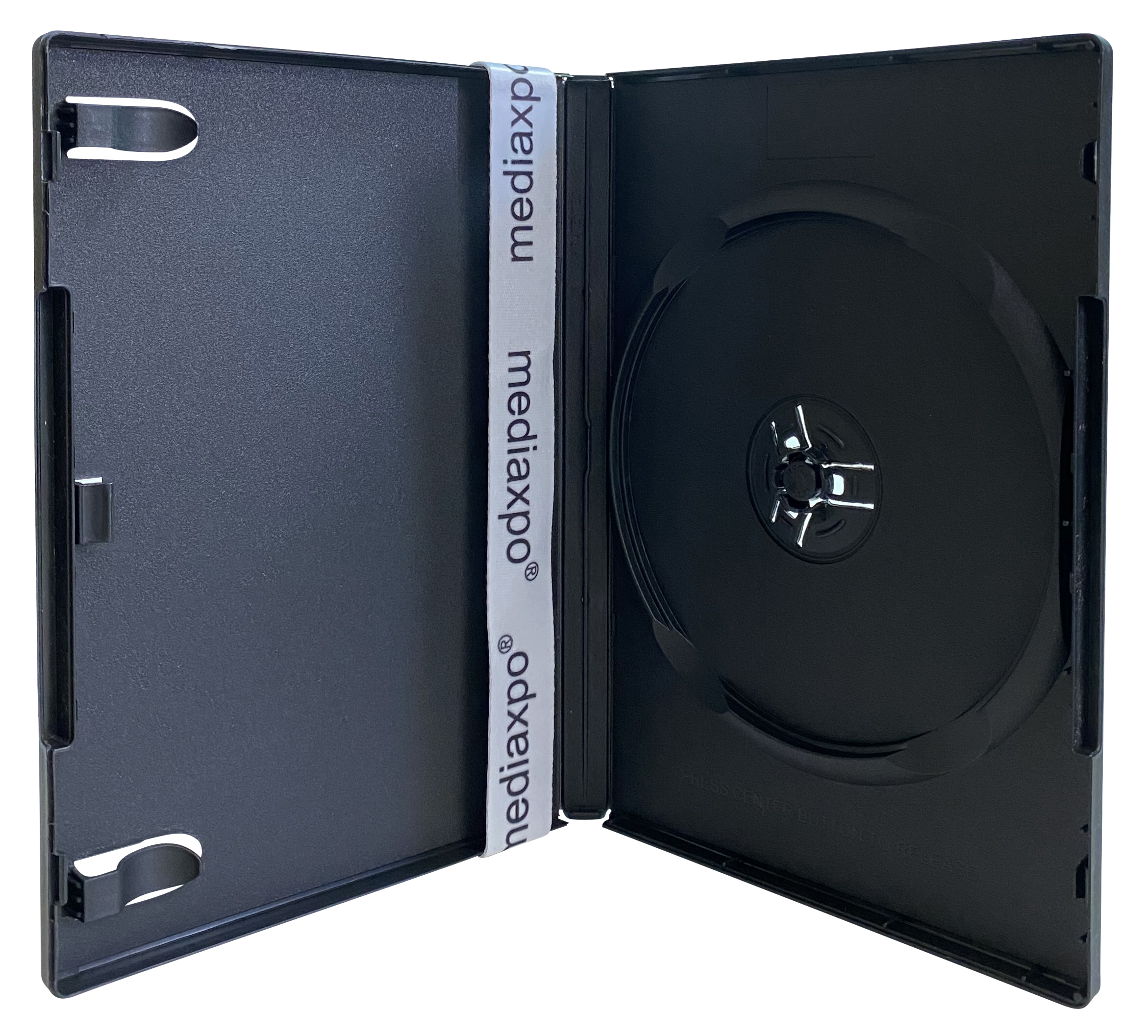 Image of ID 1214259194 400 STANDARD Black Single DVD Cases 14MM (Machinable Quality)