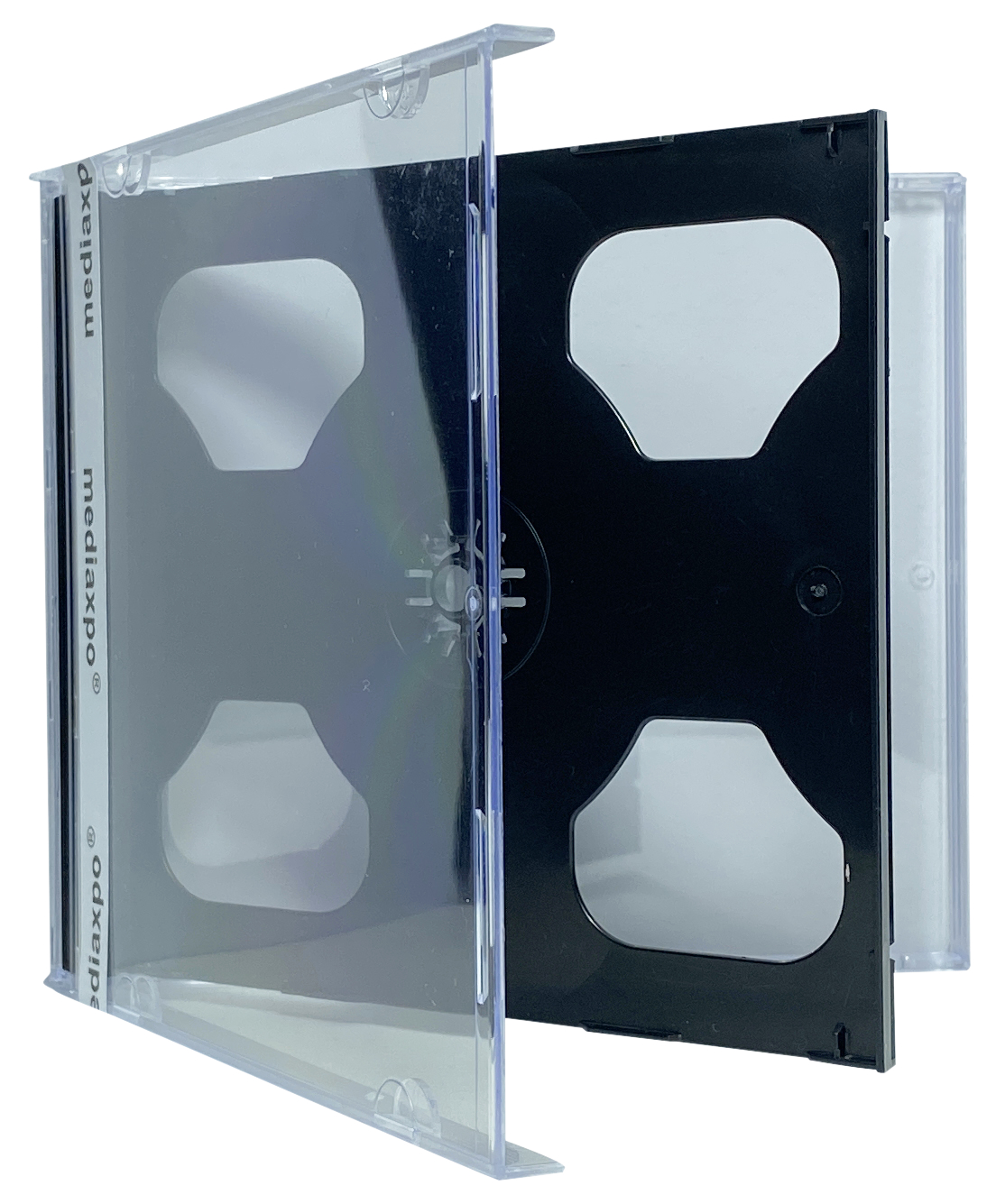 Image of ID 1214259360 1000 STANDARD Black Double CD Jewel Case
