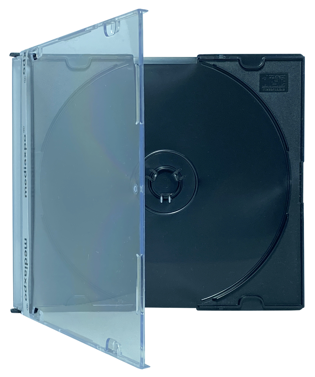 Image of ID 1214259385 1000 SLIM Black CD Jewel Cases