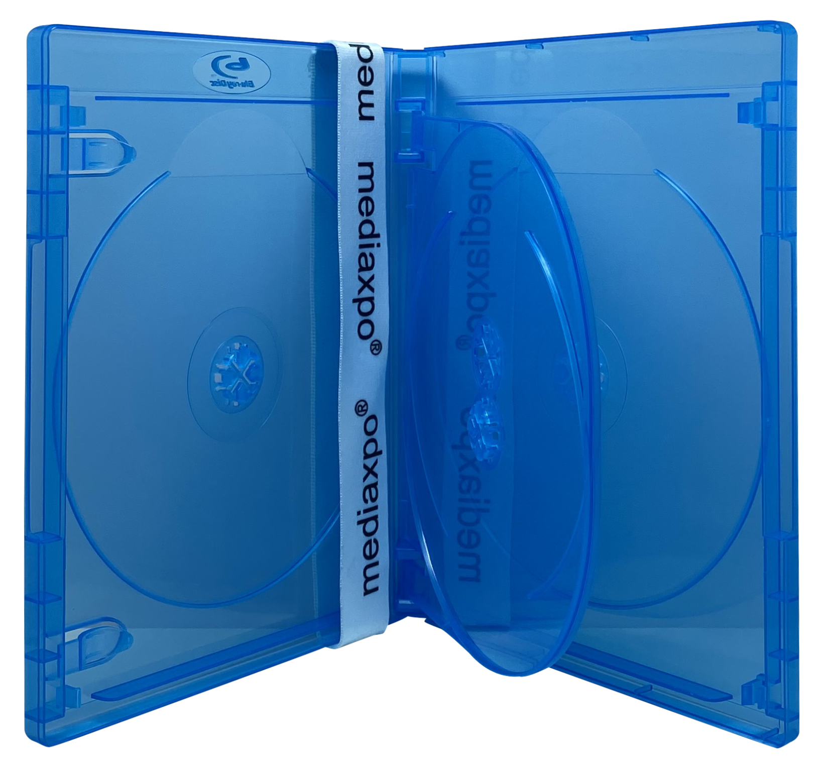 Image of ID 1214259409 200 PREMIUM STANDARD Blu-Ray Quad 4 Disc Cases 14MM