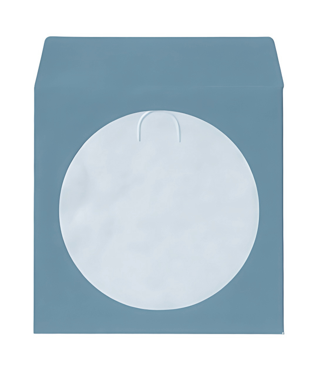 Image of ID 1214259792 2000 Blue Color Paper CD Sleeves with Window & Flap