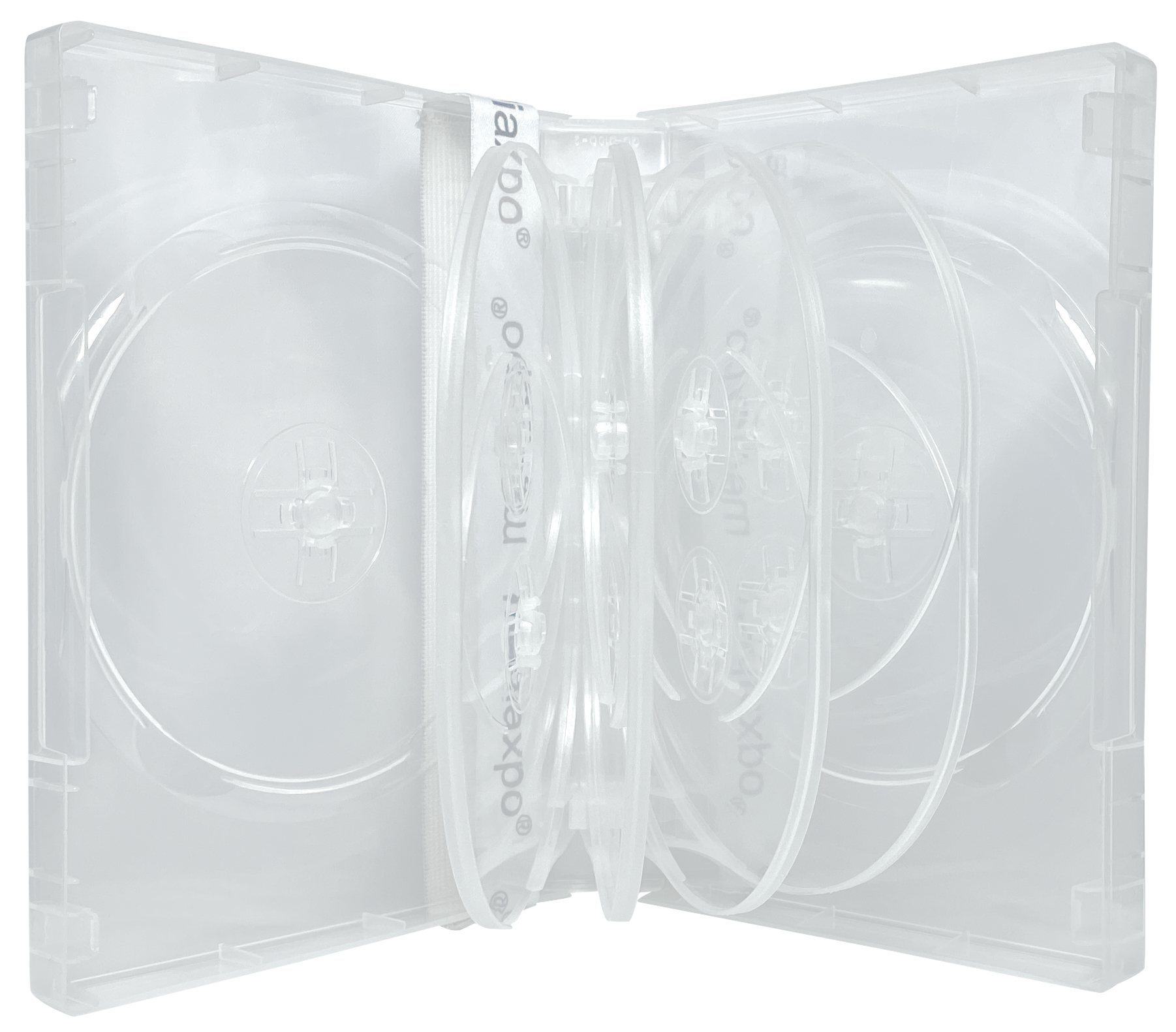 Image of ID 1214260018 100 Clear 10 Disc DVD Cases