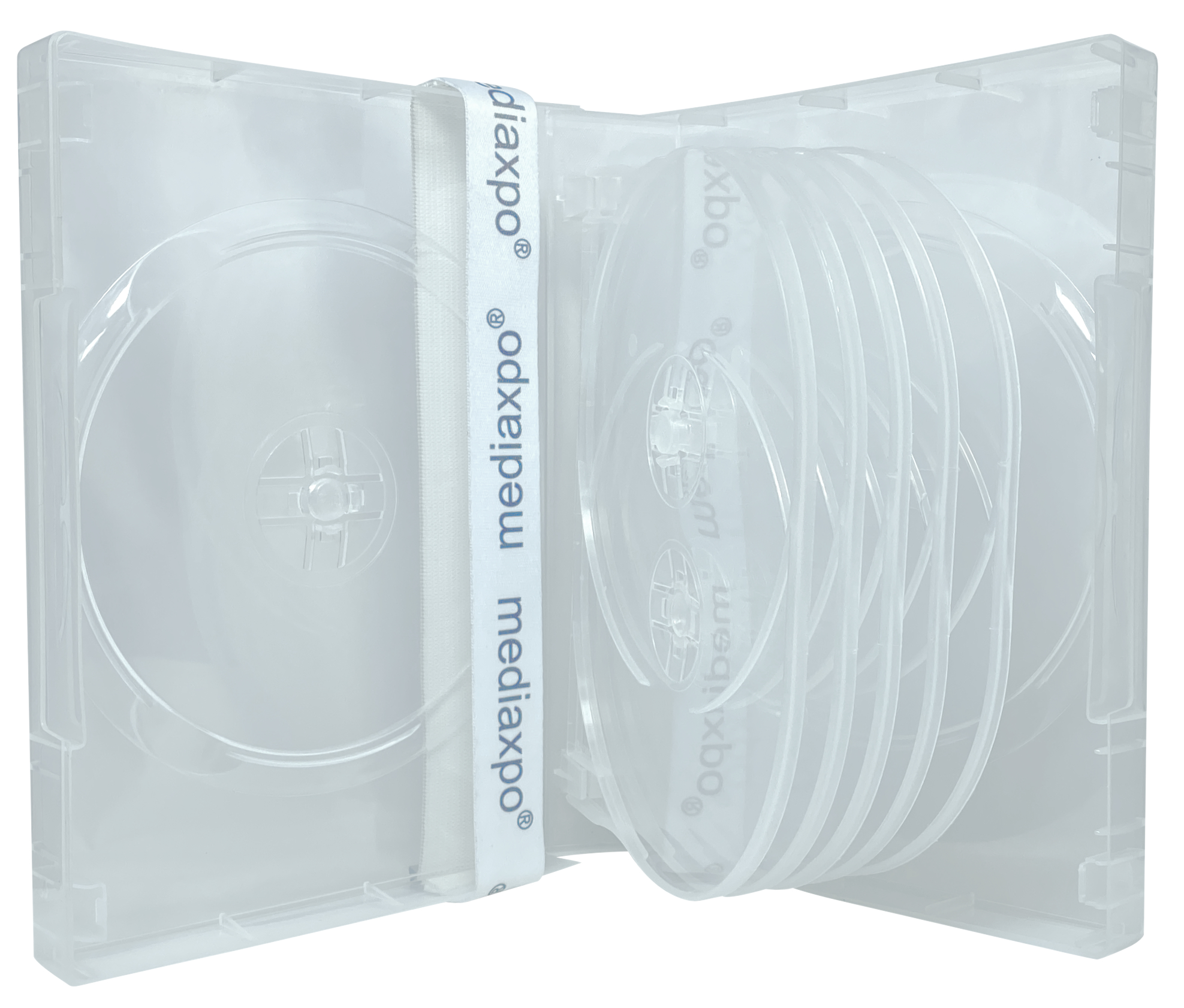 Image of ID 1214260035 25 Clear 12 Disc DVD Cases