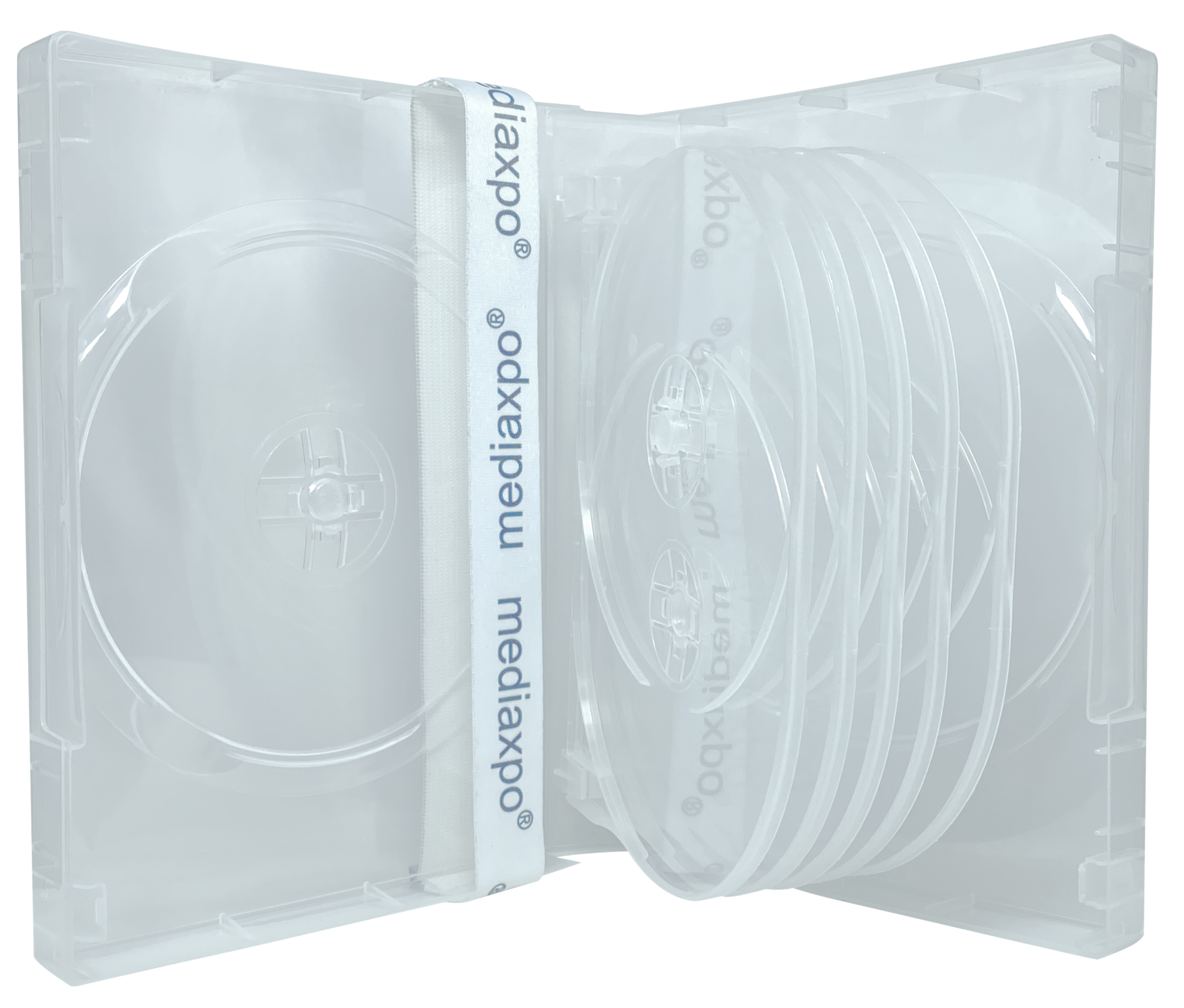 Image of ID 1214260041 300 Clear 12 Disc DVD Cases
