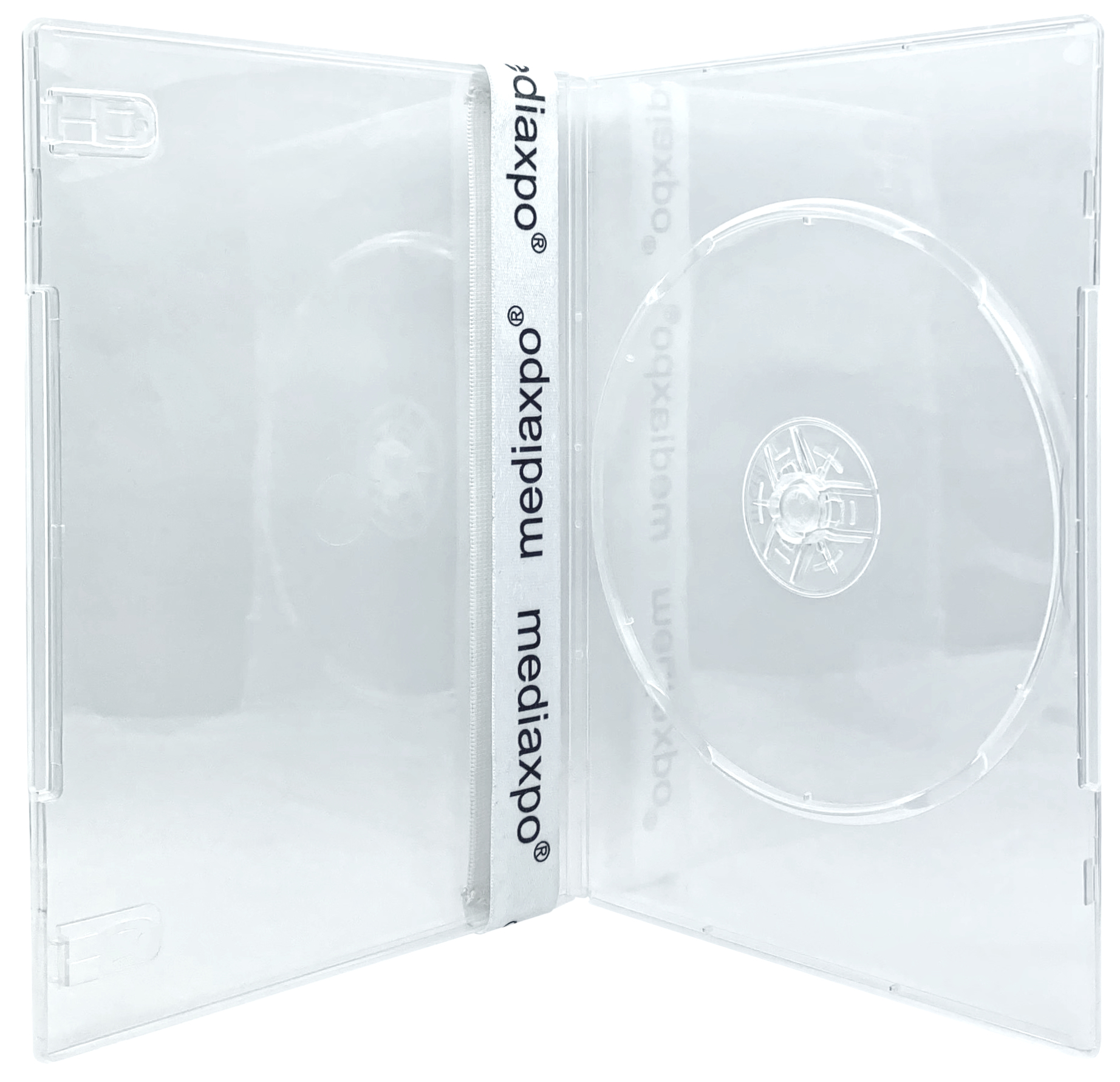 Image of ID 1214260110 1000 SLIM SUPER Clear Single DVD Cases 7MM