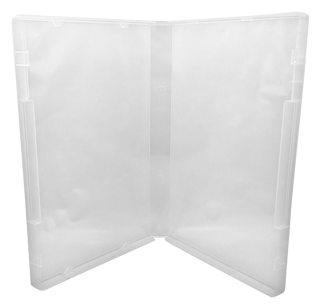 Image of ID 1214260225 100 Clear Storage Cases 21mm for Rubber Stamps /w Tabs (No Hub)