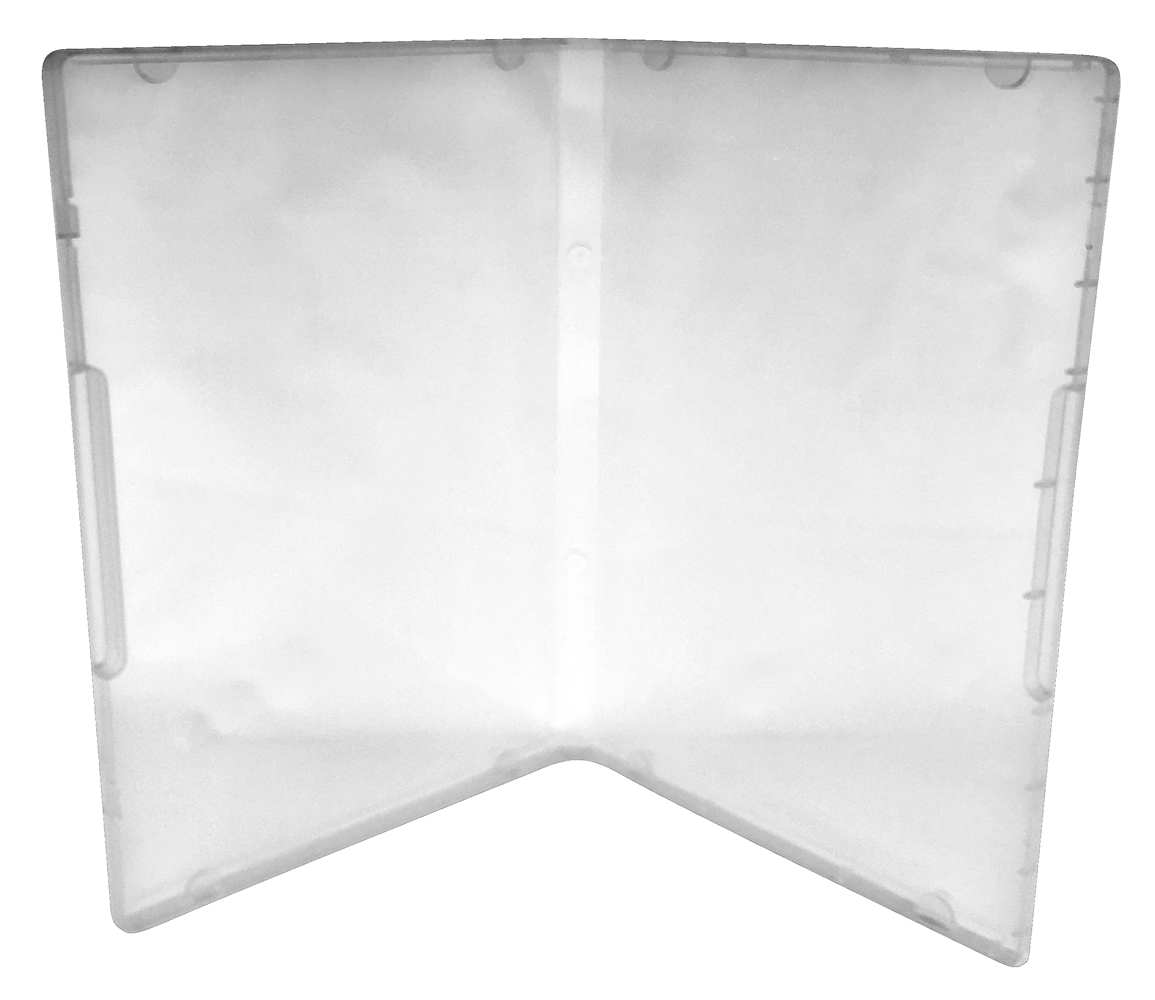 Image of ID 1214260239 100 Clear Storage Cases 14mm for Rubber Stamps /w Tabs (No Hub)