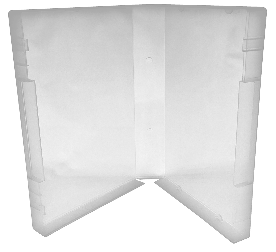 Image of ID 1214260246 120 Clear Storage Cases 35mm for Wood Mounted Rubber Stamps /w Tabs (No Hub)