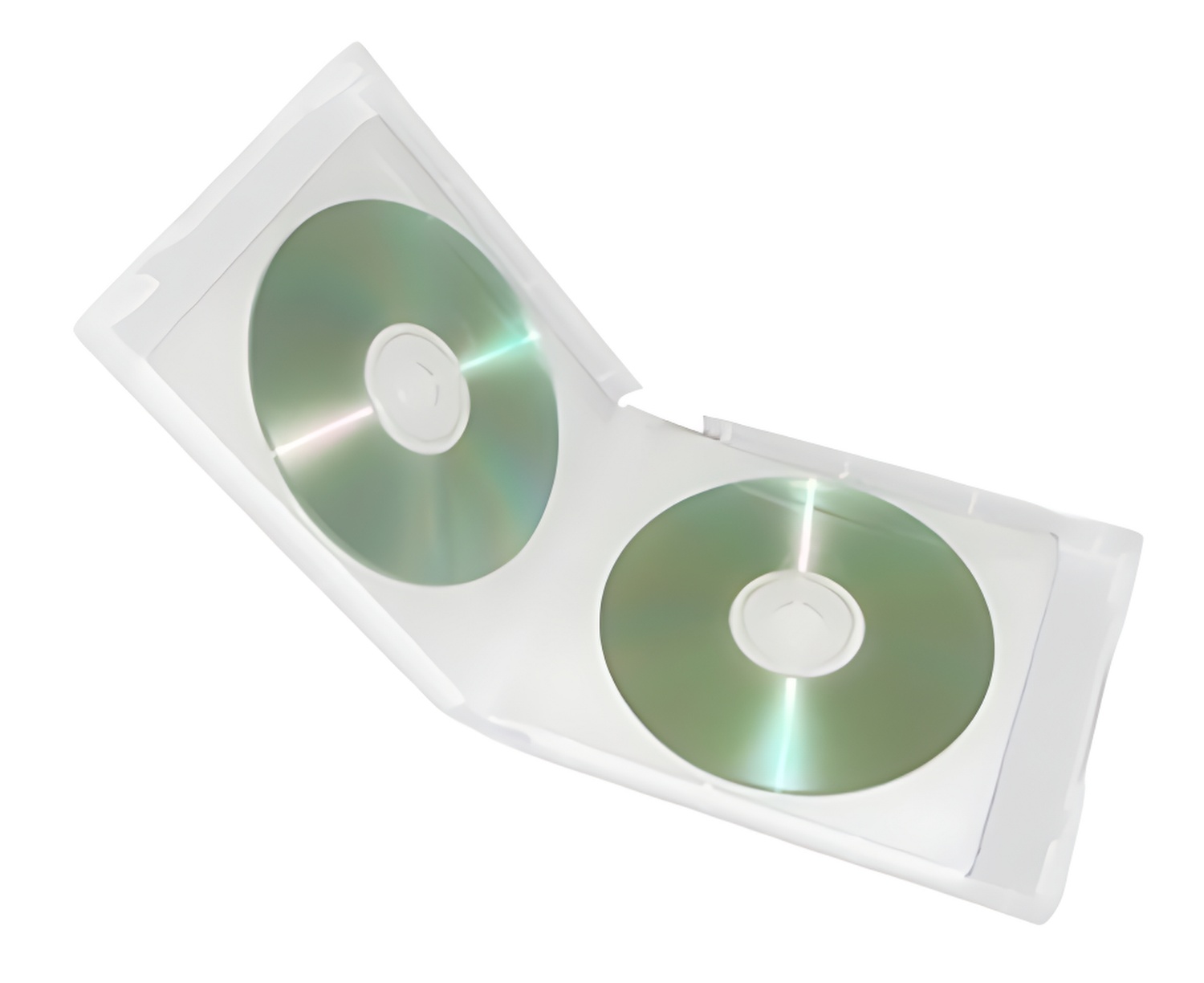 Image of ID 1214260366 50 Clear 12 Discs CD/DVD Wallet PP Poly Binder Sleeve Audio Book Cases